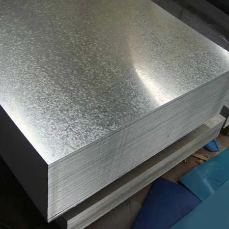 Galvanized steel plate